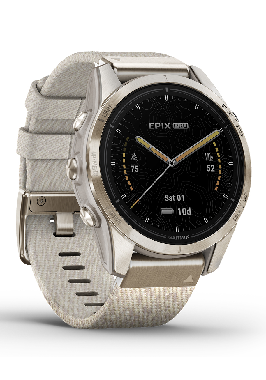 Garmin EPIX 2 Pro S Sapphire Steinweiß 010-02802-20