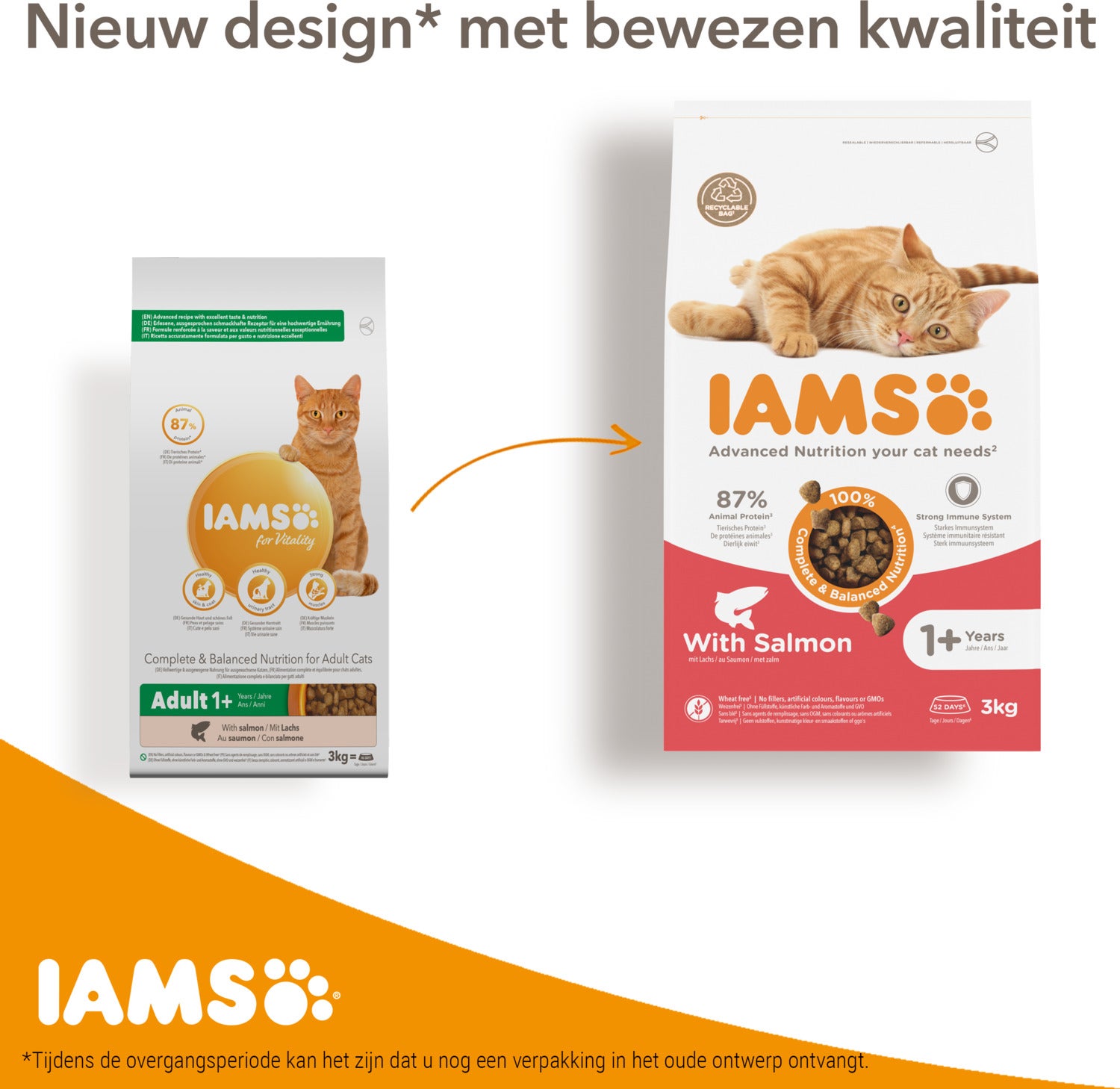 IAMS for Vitality zalm adult 3 kg