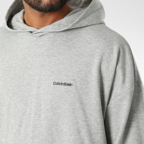 Sweat Capuche 2301E Gris Chiné