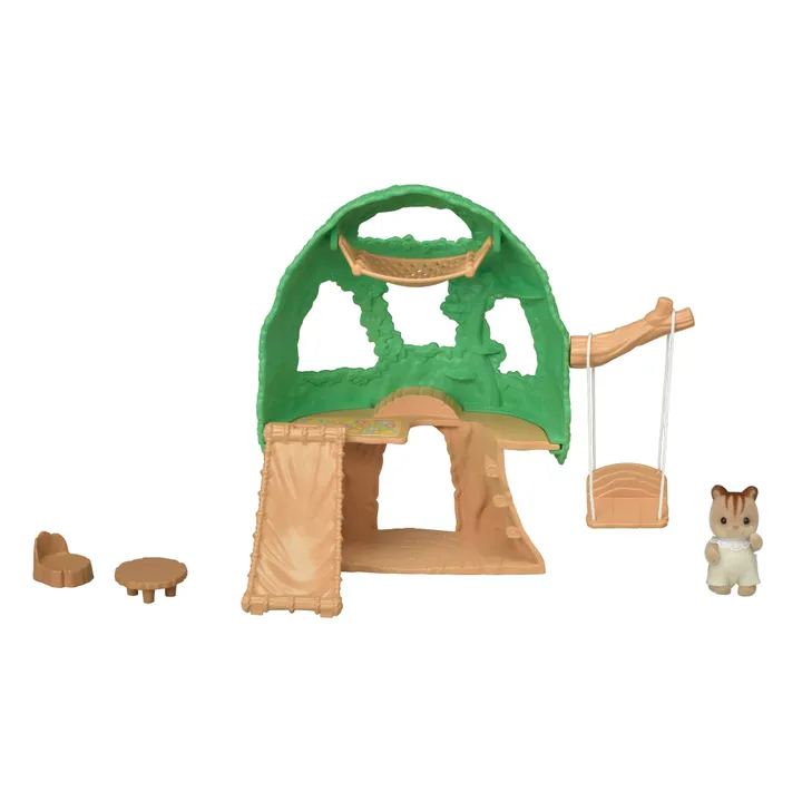 Sylvanian Families Cabane des bébés et bébé écureuil