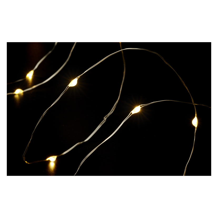 Batteridrevet lysslynge LED 1,9 m IP20