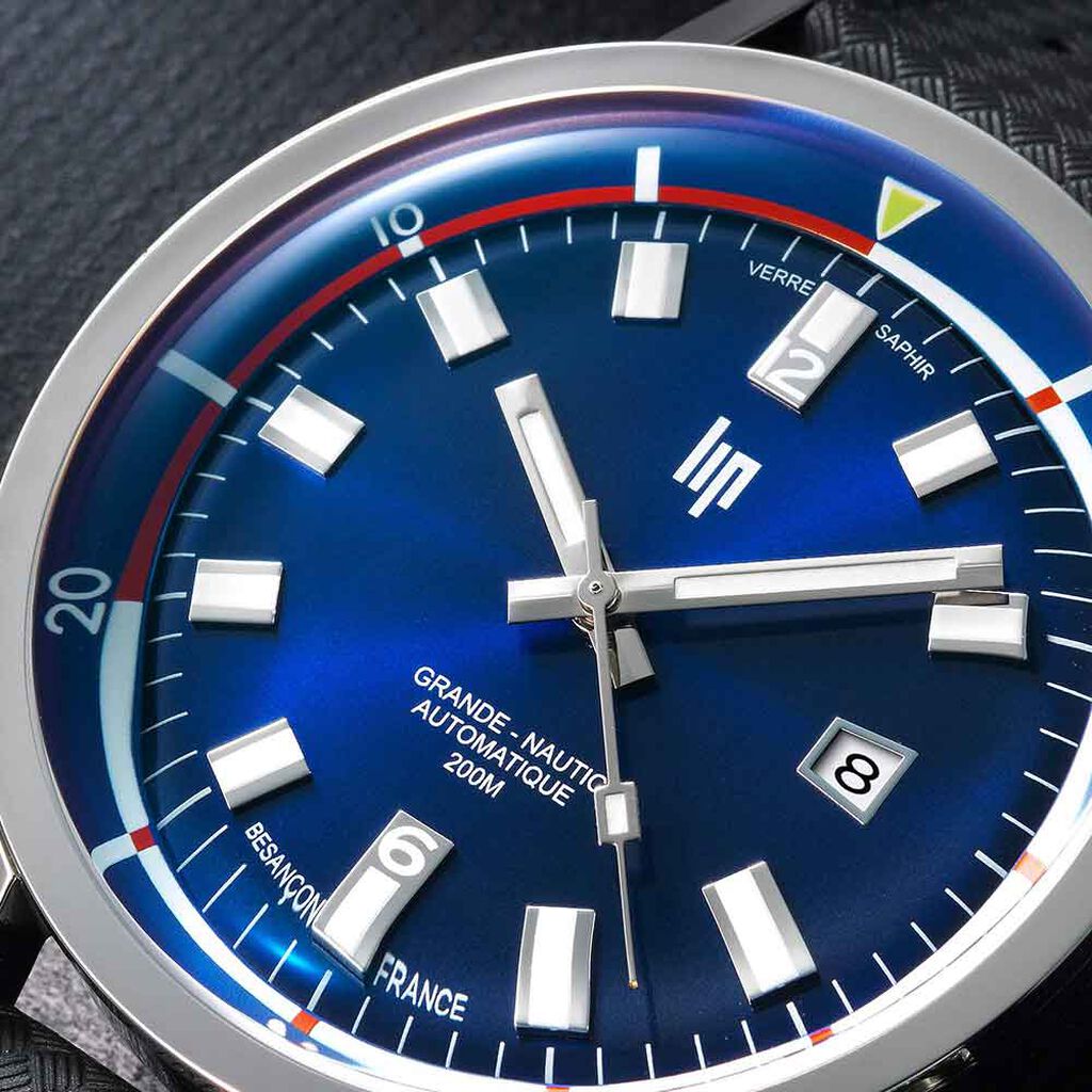 Montre Lip Nautic-ski Bleu