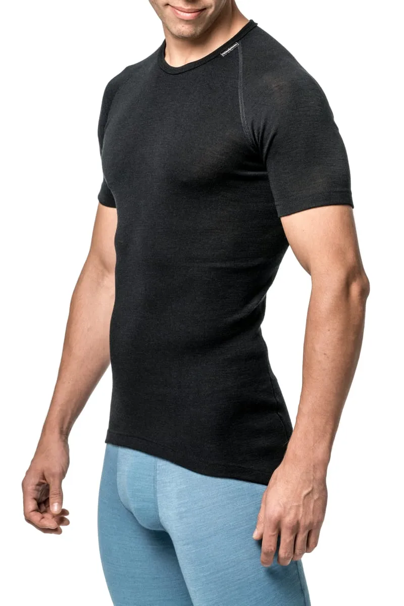 Woolpower Unisex Tee LITE Black