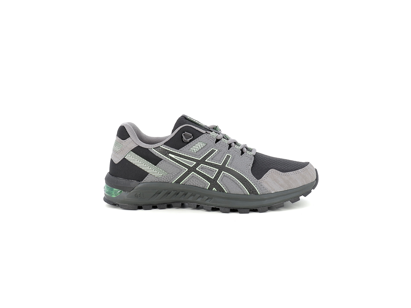 Asics-GEL CITREK Matières combinées Gris-Vert