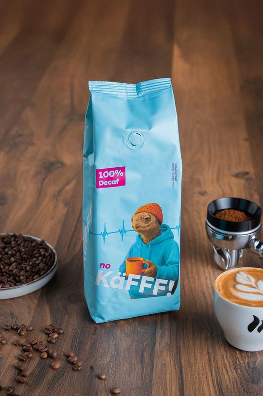 No KäFFF - Gemalen Koffie - 500g - 100% Cafeïnevrij - Middeldonkere Omniroast