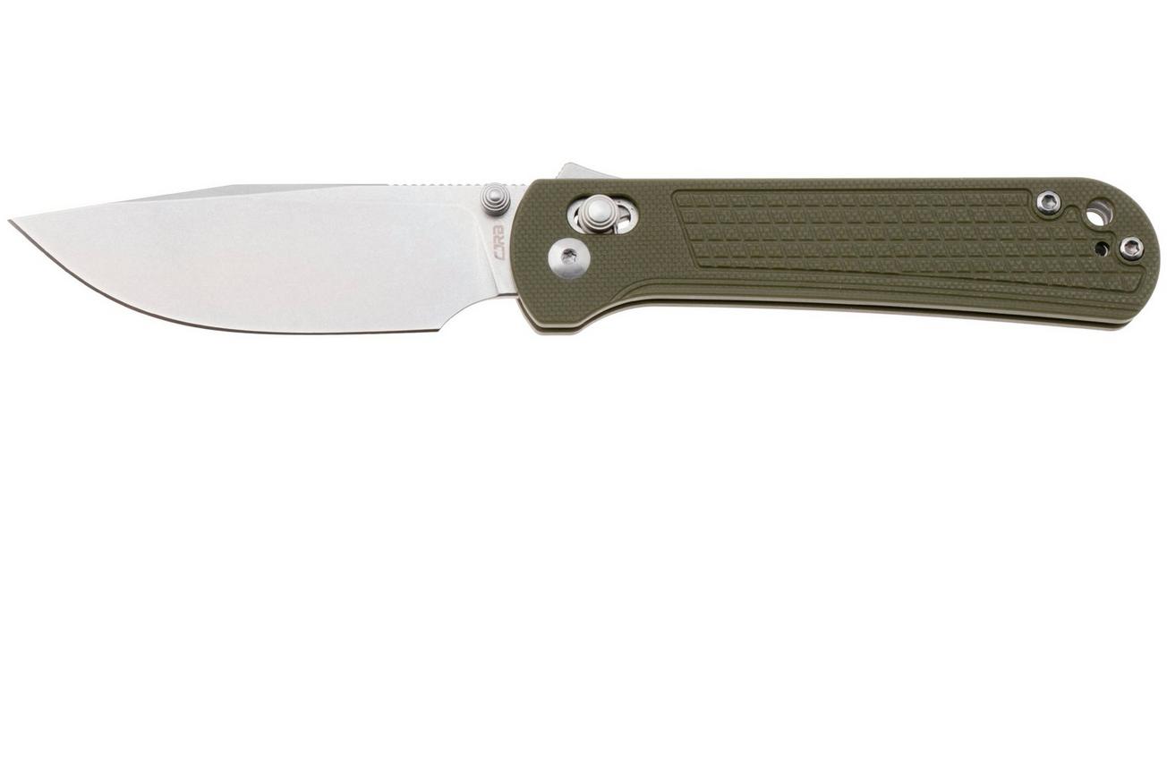 CJRB Bolt J1960-GN Stonewashed AR-RPM9, Green G10, zakmes
