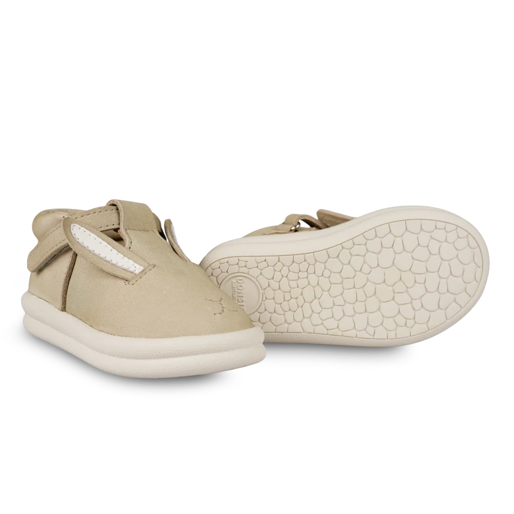 Zazo Classic Shoes | Bunny | Taupe Nubuck