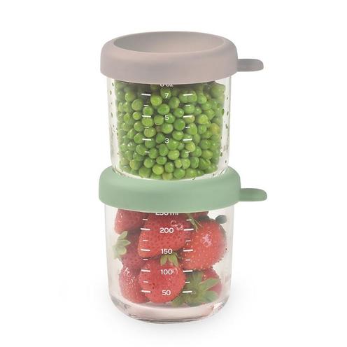 Coffret 2 Portions verre Vert - BEABA
