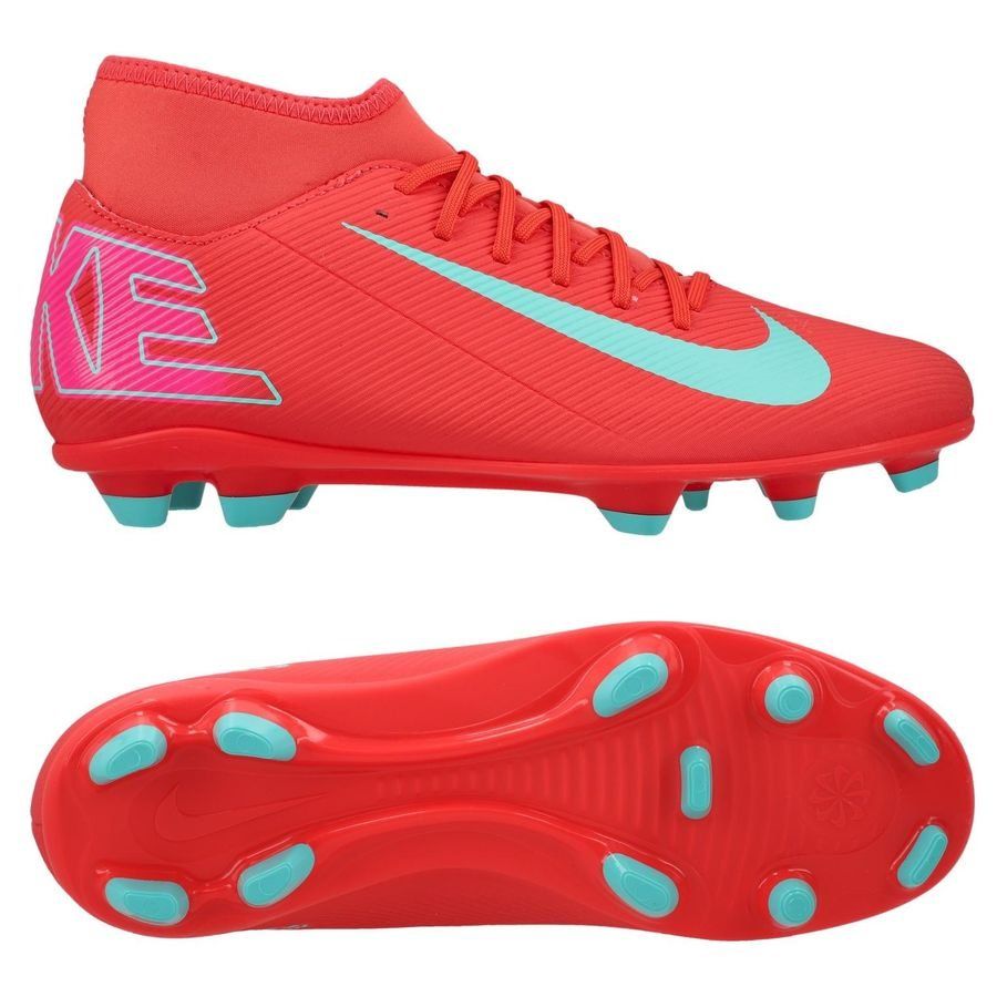 Nike Mercurial Superfly 10 Club MG Mad Energy - Rouge/Vert