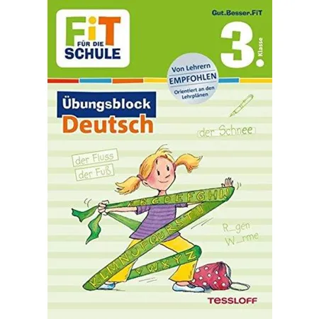 Tessloff Fit für die Schule - Übungsblock: Deutsch 3. Klasse