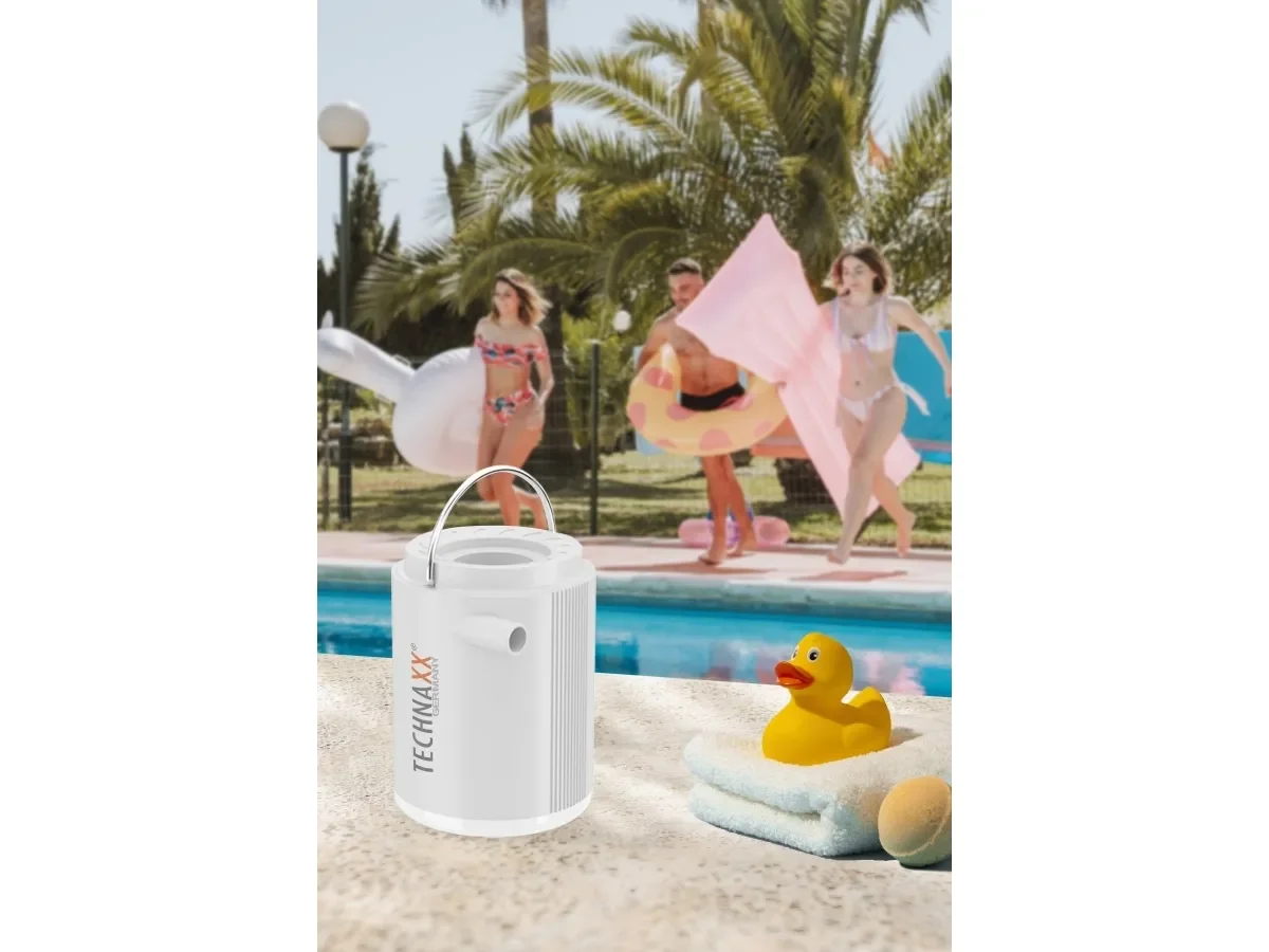 Technaxx - Bærbar Mini Luftpumpe - 1300MAH Batteri - TX-261