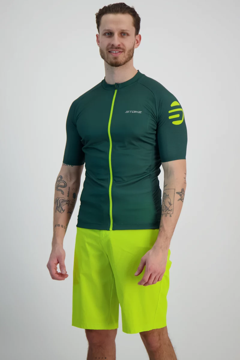 Stoke Tambo Full Zip Herren Biketrikot