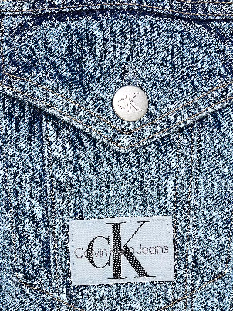 CALVIN KLEIN JEANS Jeansjacke  blau