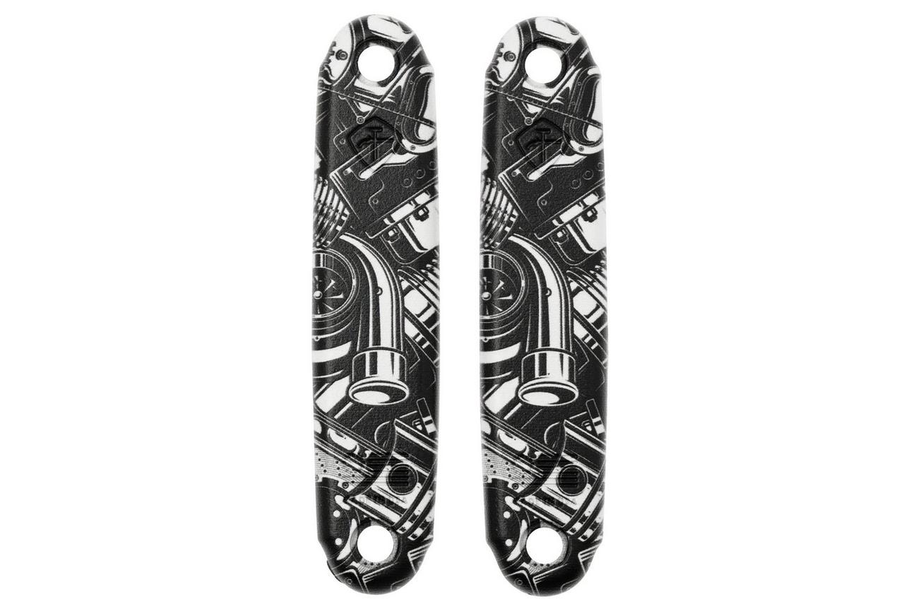 ASK Knives American Service Knife Motorhead Handle Set, handgreepschalen