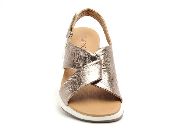Caprice nu pieds plats femme 28702 bronze