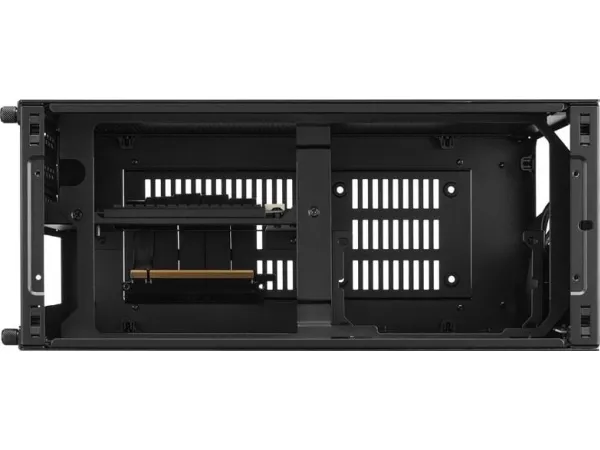 Lian Li A4-H20 X4 - Lille etui - mini ITX - ingen strømforsyning - sort anodiseret, mat sort - USB/Lyd