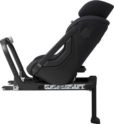 Axkid One 3 Bakovervendt Bilstol, Coastal Storm Black