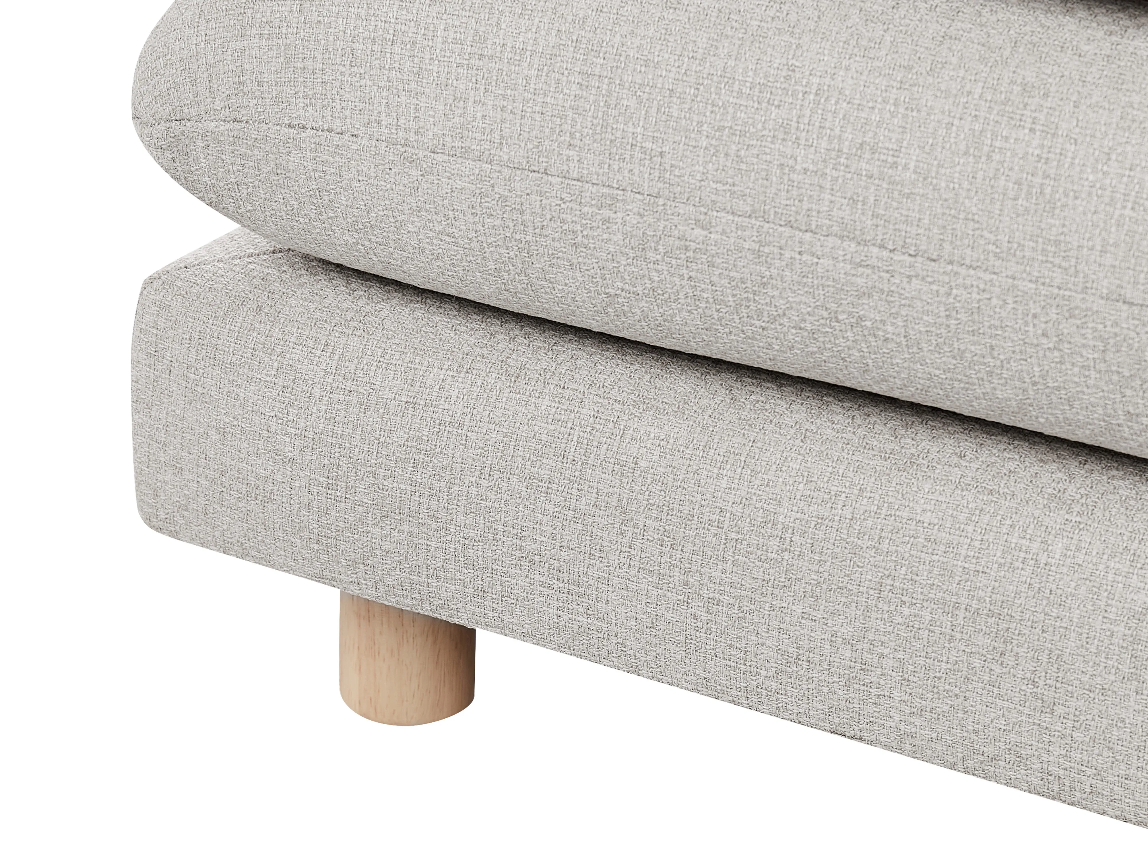 Ottomaan HEDEN Stof Beige