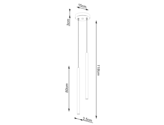 SOLLUX LIGHTING - Suspension Lampe suspendue pastelo 2 noir