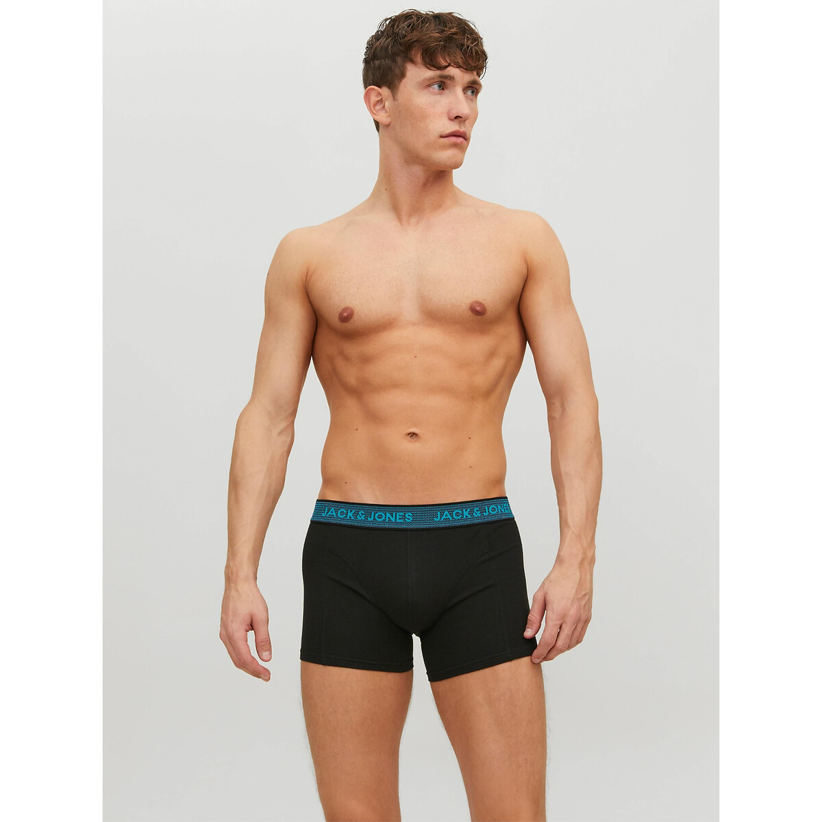 JACK & JONES<br>Conjunto de 3 cuecas boxer