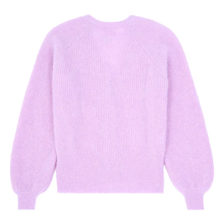 SMALLABLE BASICS Cardigan Femme Alpaga | Lilas