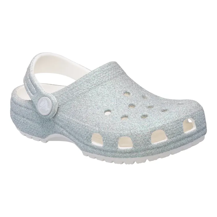 Crocs Classic Iridescent Glitter Clog Instappers Junior