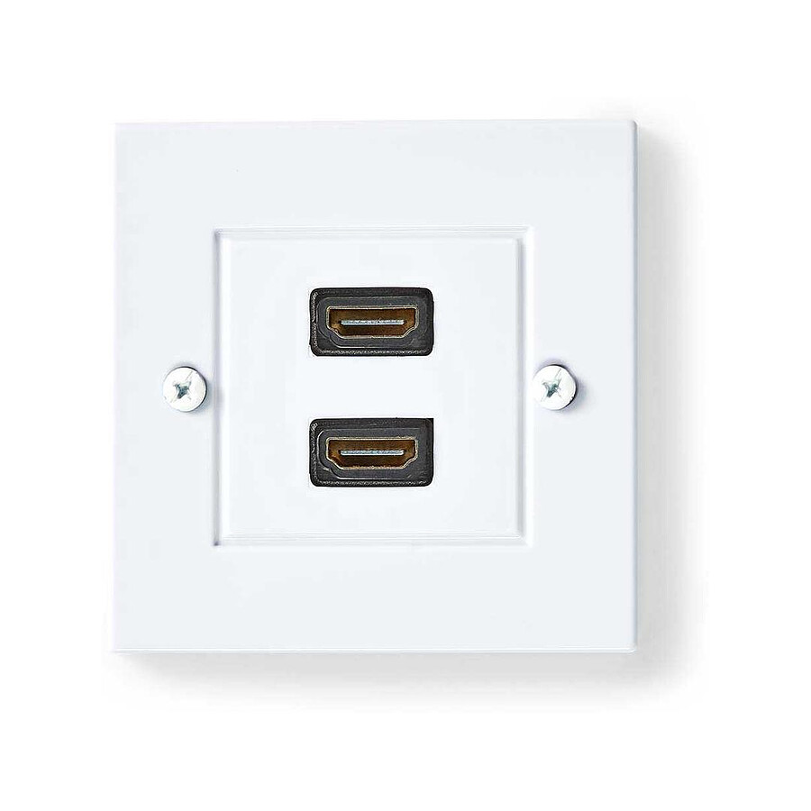 Nedis Boîtier de montage mural à double port HDMI (montage encastré)
