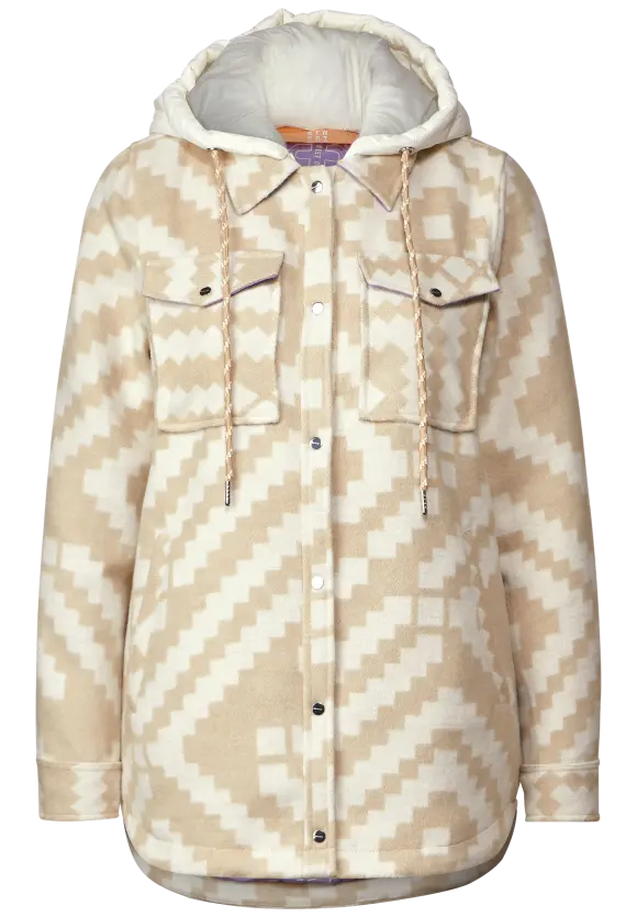Hoodie Overshirt - rich sand