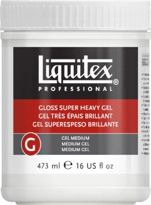 Liquitex - Gloss Super Heavy Gel Medium 473 ML