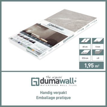 Dumawall  wandtegel kunststof Modica 1,95m² 37,5x65cm 8 stuks