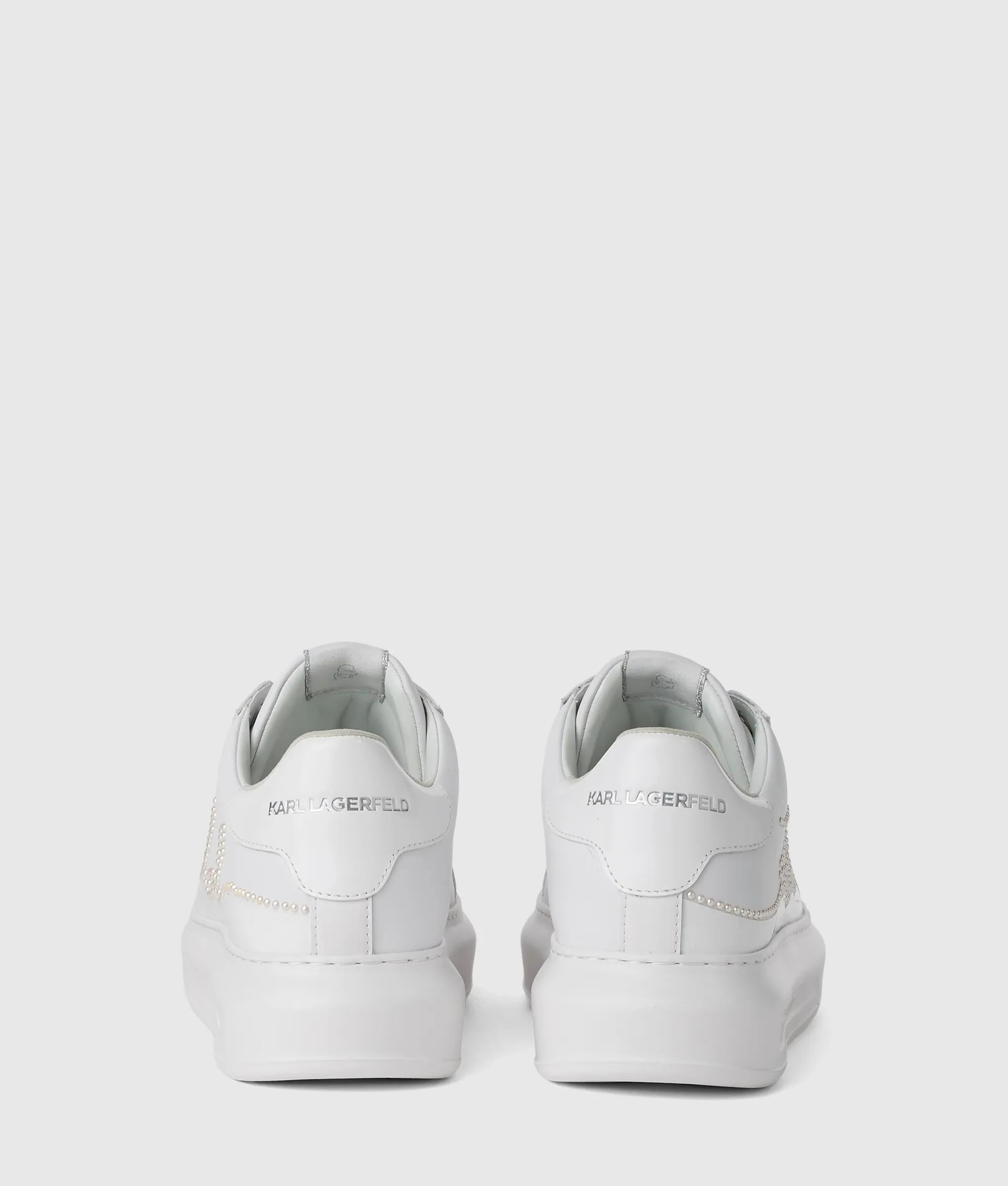Kapri Signature sneakers met imitatieparels