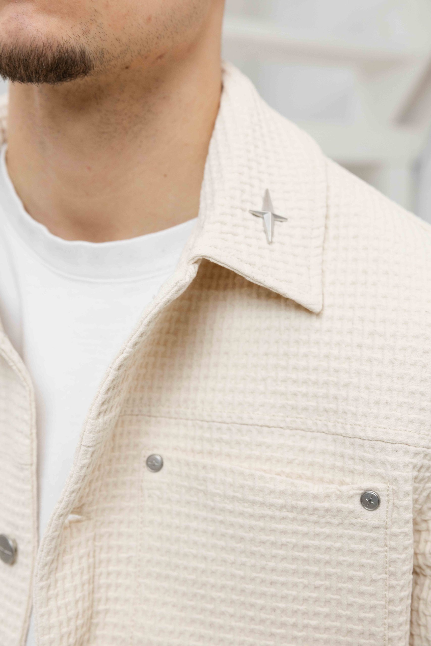 Project X Paris Honeycomb Set Heren Beige
