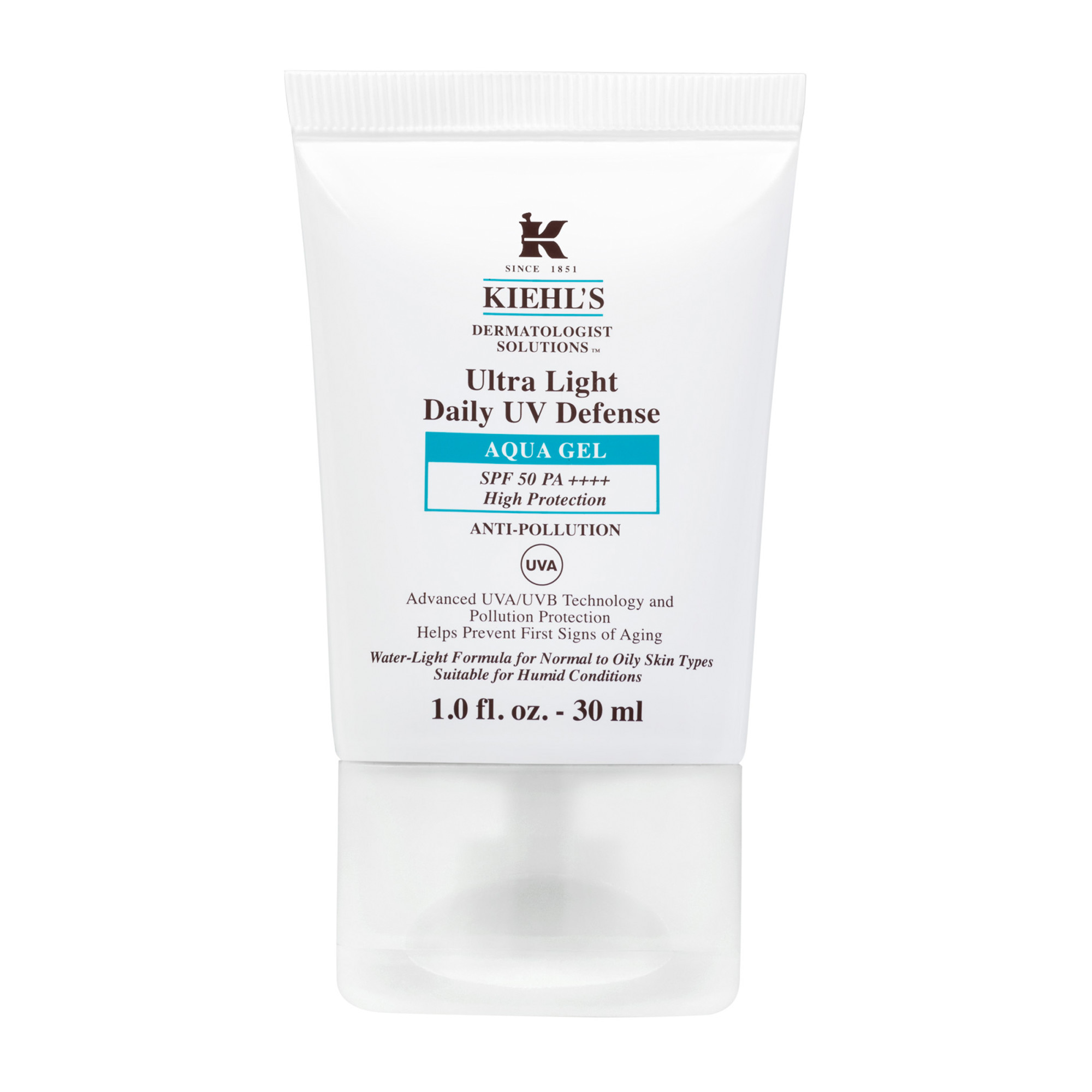 KIEHL'S Ultra Light UV Defense Gel Aqua Gel Tb 30 ml