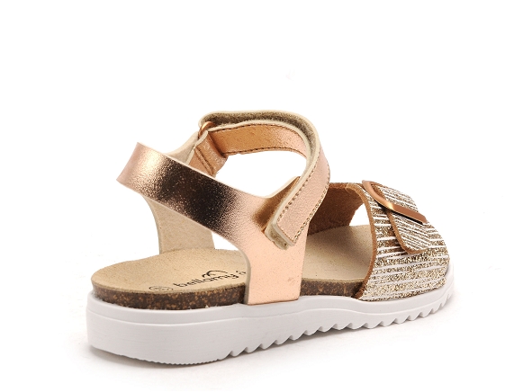 Bellamy nu pieds enfant fillette grece or