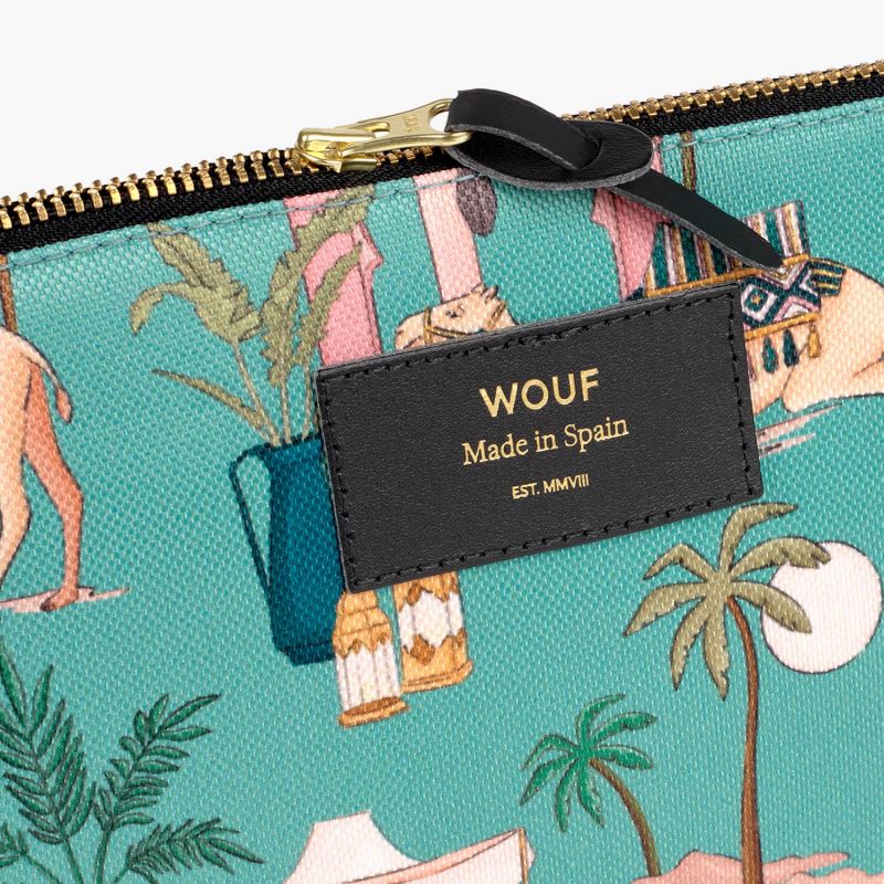 Pochette large 21.5cm Sahara