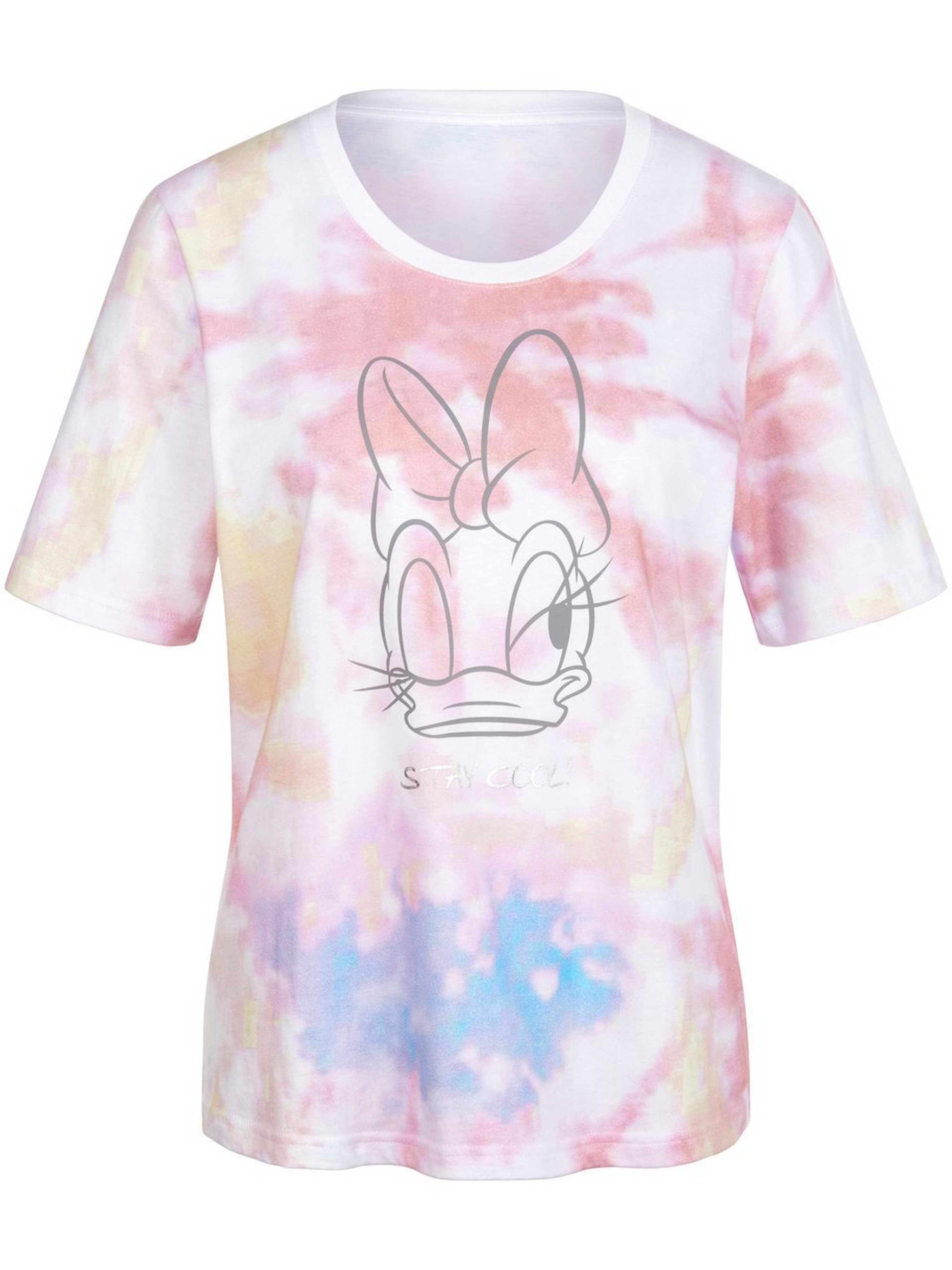 Rundhals-Shirt mit 1/2-Arm