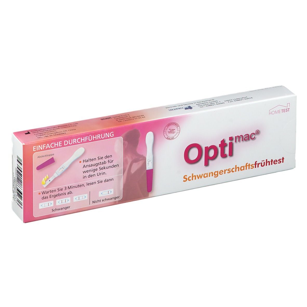 Optimac® Schwangerschaftsfrühtest