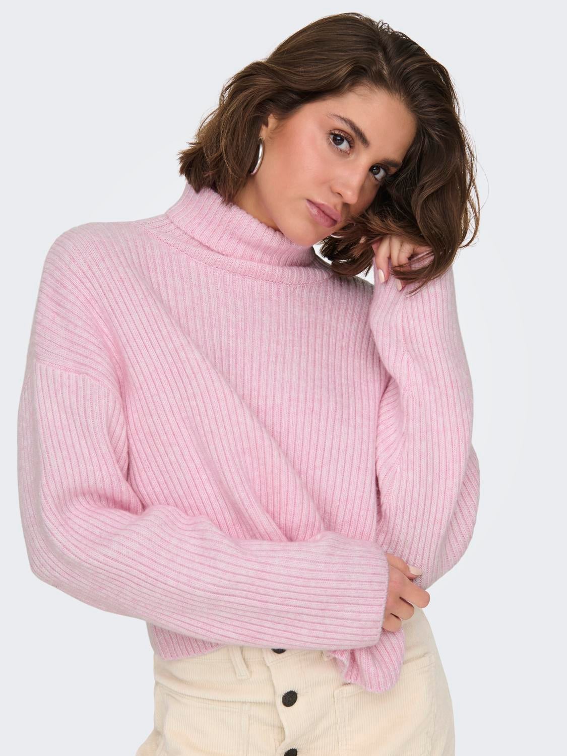 ONLMELANIE Strickpullover Pink Lady