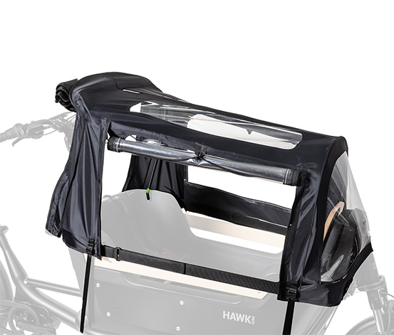 HAWK Regenverdeck für E-Cargo 2.2 Bafang