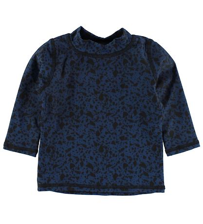 Soft Gallery Bådebluse - UV50+ - Astin - Navy m. Prikker