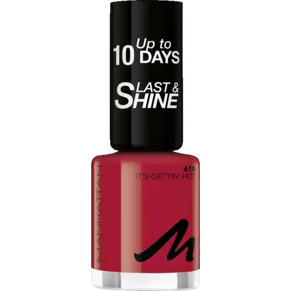 Last & Shine Nail Polish 610 It's Gettin' Hot