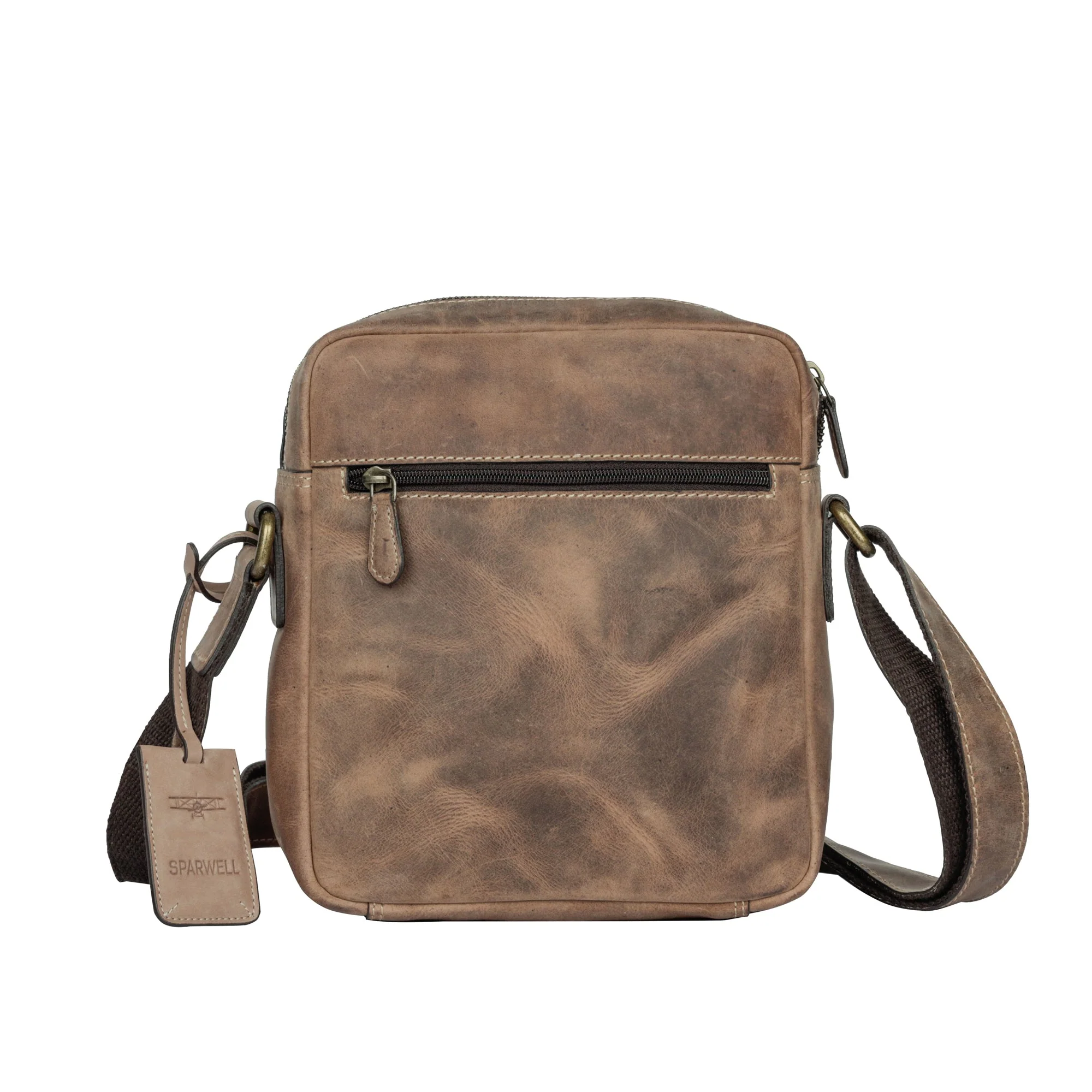 Sparwell Tanner Tenacious Schoudertas Terry Dark Brown