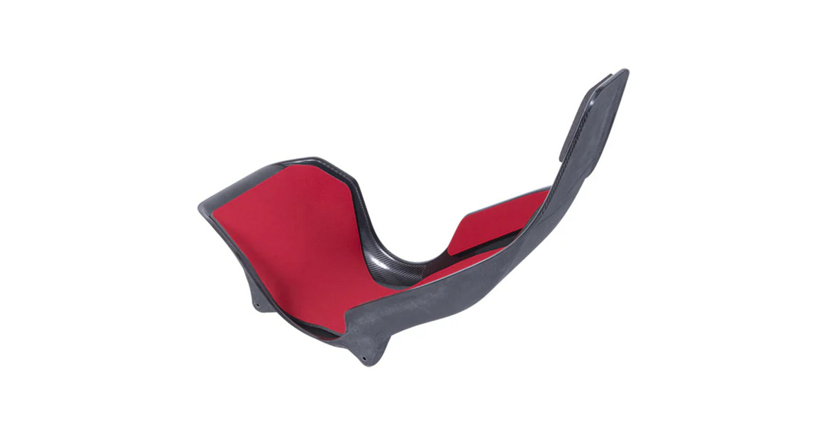 Res-TechX1 Carbon Seat gamestoel  (Rood)