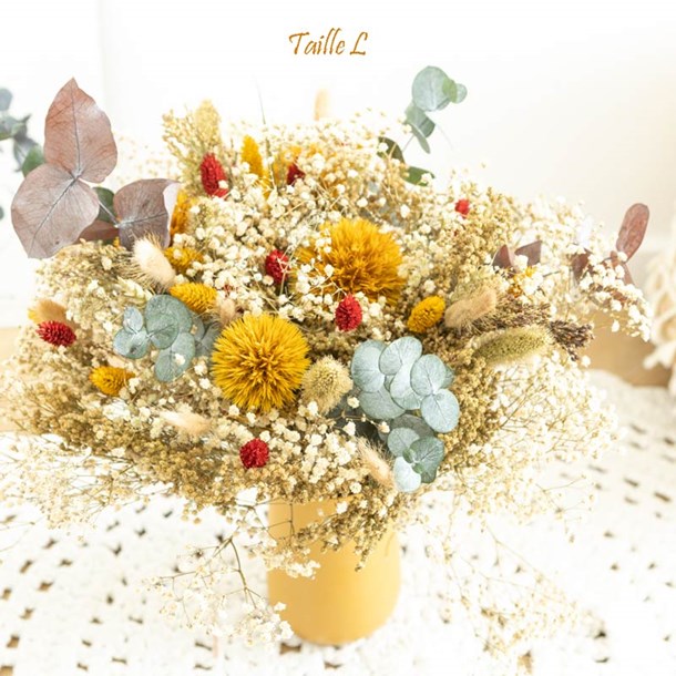 Bouquet de fleurs séchées pauline m