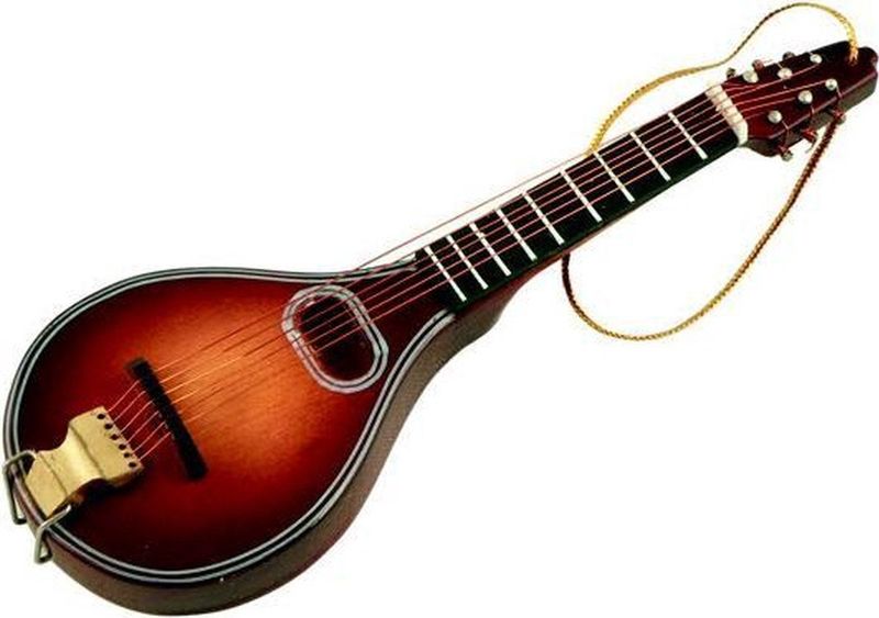 Kerstversiering - Mandoline