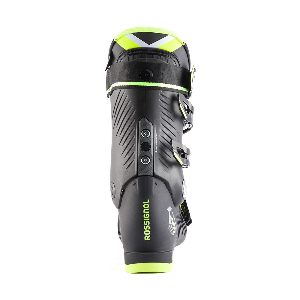 Rossignol HI SPEED 100 HV - Chaussures ski Homme black/yellow
