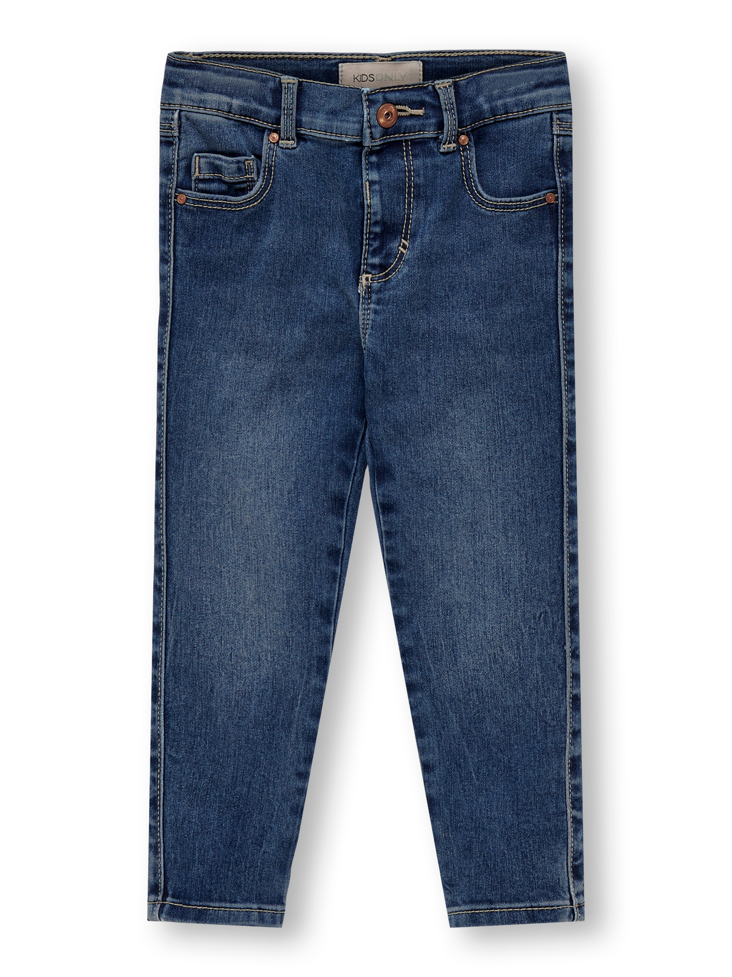 KMGROYAL Skinny Fit Jeans Medium Blue Denim