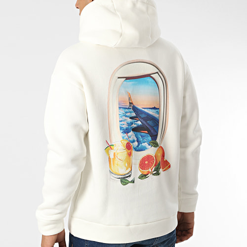 Sweat Capuche KL-2117 Beige Clair