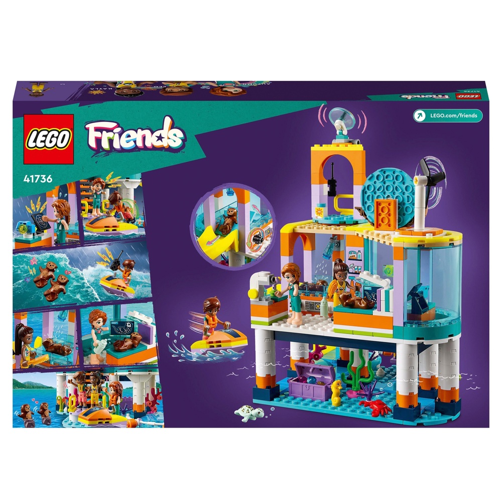 LEGO Friends 41736 Seenotrettungszentrum Spielzeug-Tierarzt-Set