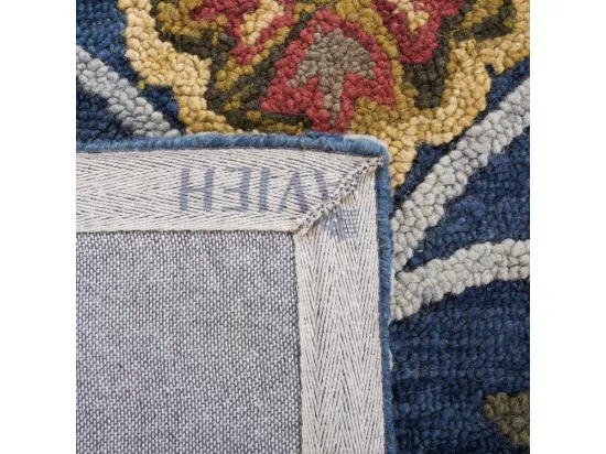 Tapis Navy & Multi 122 X 122 cm - Juni